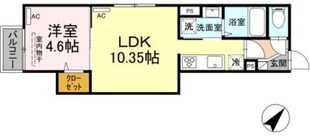 （仮）D-room新宿4丁目の物件間取画像